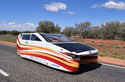 PrISUm’s solar car, Penumbra